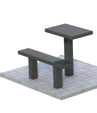 Стол и скамья